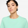 Nike T-Shirt Running Tempo Mint Argento Donna