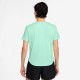 Nike T-Shirt Running Tempo Mint Argento Donna