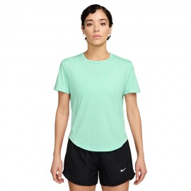 Nike T-Shirt Running Tempo Mint Argento Donna