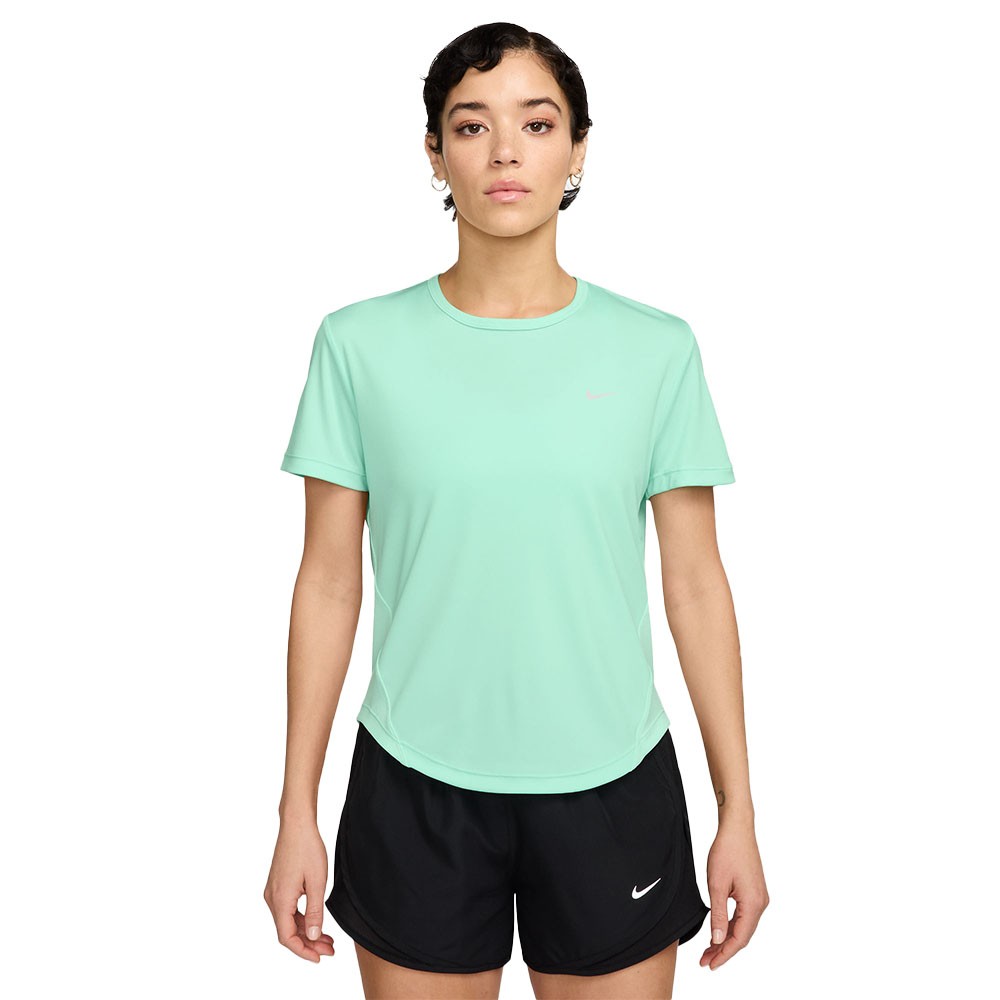 Nike T-Shirt Running Tempo Mint Argento Donna