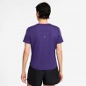 Nike T-Shirt Running Tempo Court Purple Argento Donna