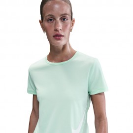 Nike T-Shirt Running Tempo Swoosh Run Mint Foam Bianco Donna