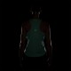 Nike Canotta Running Tempo Swoosh Run Mint Bianco Donna