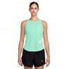Nike Canotta Running Tempo Swoosh Run Mint Bianco Donna