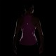 Nike Canotta Running Tempo Swoosh Run Ful Rosa Bianco Donna