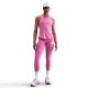Nike Canotta Running Tempo Swoosh Run Ful Rosa Bianco Donna