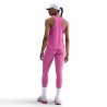Nike Canotta Running Tempo Swoosh Run Ful Rosa Bianco Donna