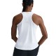 Nike Canotta Running Tempo Bianco Argento Donna