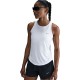 Nike Canotta Running Tempo Bianco Argento Donna