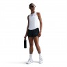 Nike Canotta Running Tempo Bianco Argento Donna