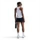 Nike Canotta Running Tempo Bianco Argento Donna
