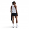 Nike Canotta Running Tempo Bianco Argento Donna