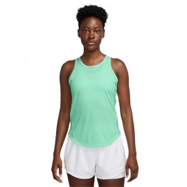 Nike Canotta Running Tempo Mint Argento Donna