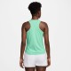 Nike Canotta Running Tempo Mint Argento Donna