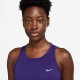 Nike Canotta Running Tempo Purple Argento Donna