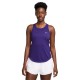 Nike Canotta Running Tempo Purple Argento Donna