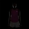 Nike Canotta Running Tempo Ful Rosa Reflec.Silv Donna