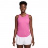 Nike Canotta Running Tempo Ful Rosa Reflec.Silv Donna