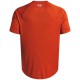 Under Armour Maglietta Palestra Tech Texture Arancio Base Uomo