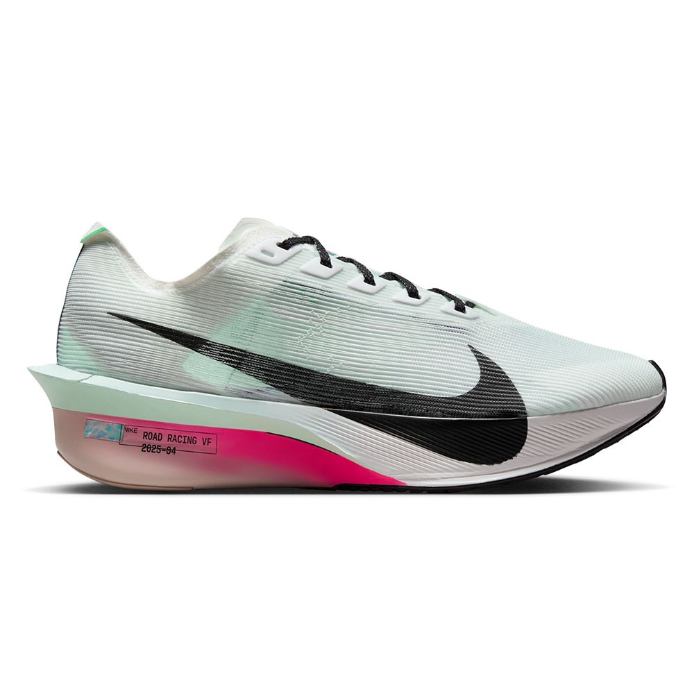 Nike Air Zoom Vaporfly 4 Bianco Nero-Hyper Rosa - Scarpe Running Donna