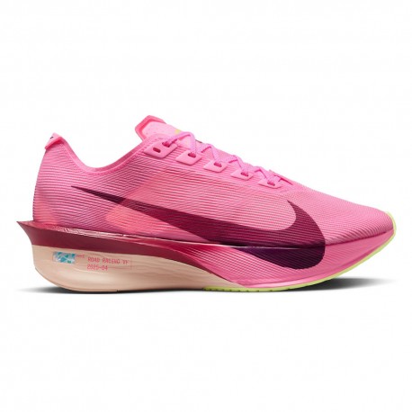 Nike Air Zoom Vaporfly 4 Rosa Spell Bordeaux - Scarpe Running Donna