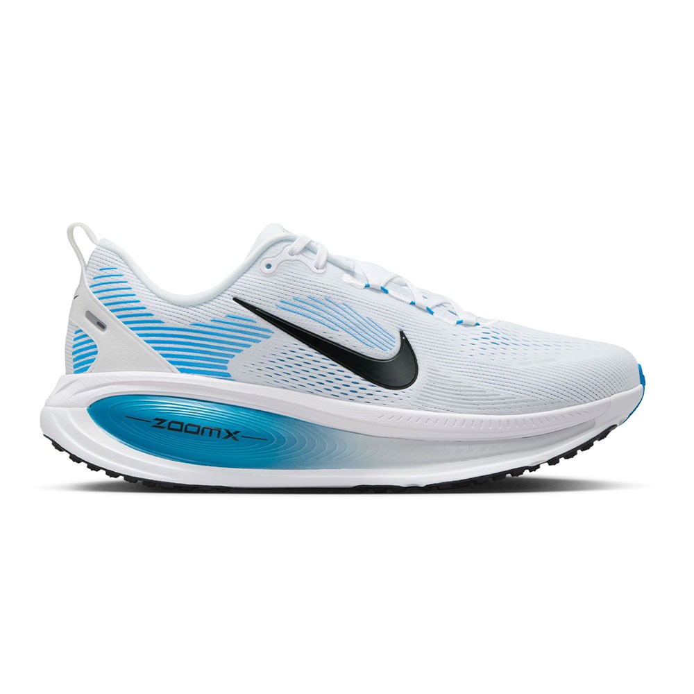 Nike Vomero 18 Bianco Nero-Blue Hero - Scarpe Running Uomo