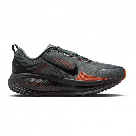 Nike Vomero 18 Smoke Grigio Nero-Total Arancio - Scarpe Running Uomo