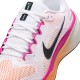 Nike Pegasus 41 Bianco Nero-Fire Rosa - Scarpe Running Donna