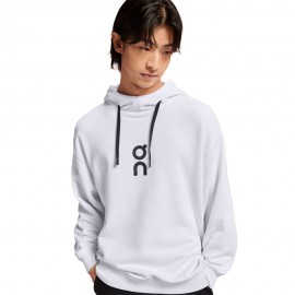On Felpa Con Cappuccio Club Bianco Uomo