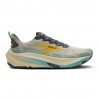Brooks Ghost Trail Grigio Azzurro Giallo - Scarpe Trail Running Uomo