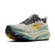 Brooks Ghost Trail Grigio Azzurro Giallo - Scarpe Trail Running Uomo