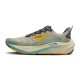 Brooks Ghost Trail Grigio Azzurro Giallo - Scarpe Trail Running Uomo