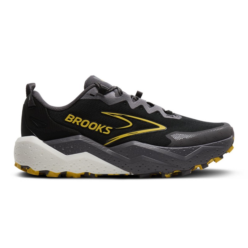 Brooks Caldera 8 Nero Giallo - Scarpe Trail Running Uomo