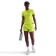 Nike Swift Maglia Running  Dri-Fit Cyber Volt Reflective Argento Donna