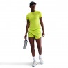 Nike Swift Maglia Running Dri-Fit Cyber Volt Reflective Argento Donna
