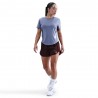 Nike Tempo Swoosh Run Maglia Running  Hbr World Indigo Argento Donna