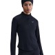 Nike Tempo Swoosh Maglia Running Nero Bianco Donna