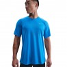 Nike Stride Maglia Running  Dri-Fit Blue Hero Reflective Argento Uomo