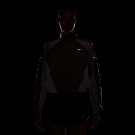 Nike Swift Giacca Running Uv Rpl Tattoo Lt Violet Donna