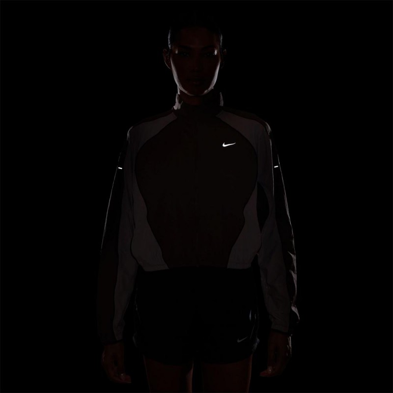 Nike Swift Giacca Running Uv Rpl Tattoo Lt Violet Donna