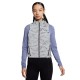 Nike Swift Gilet Running Reflect Vast Grigio Nero Donna