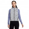 Nike Swift Gilet Running Reflect Vast Grigio Nero Donna