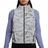 Nike Swift Gilet Running Reflect Vast Grigio Nero Donna