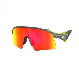 Oakley Occhiali Stunt Wing Matt Grigio Smoke Prizm Ruby