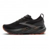 Brooks Run Vis. Pack Glycerin 22 Nero Arancio - Scarpe Running Uomo