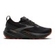Brooks Run Vis. Pack Glycerin 22 Nero Arancio - Scarpe Running Uomo