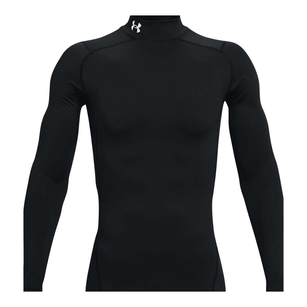 Under Armour Maglia Running Collo Comp Coldgear Nero Uomo