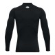 Under Armour Maglia Running Collo Comp Coldgear Nero Uomo