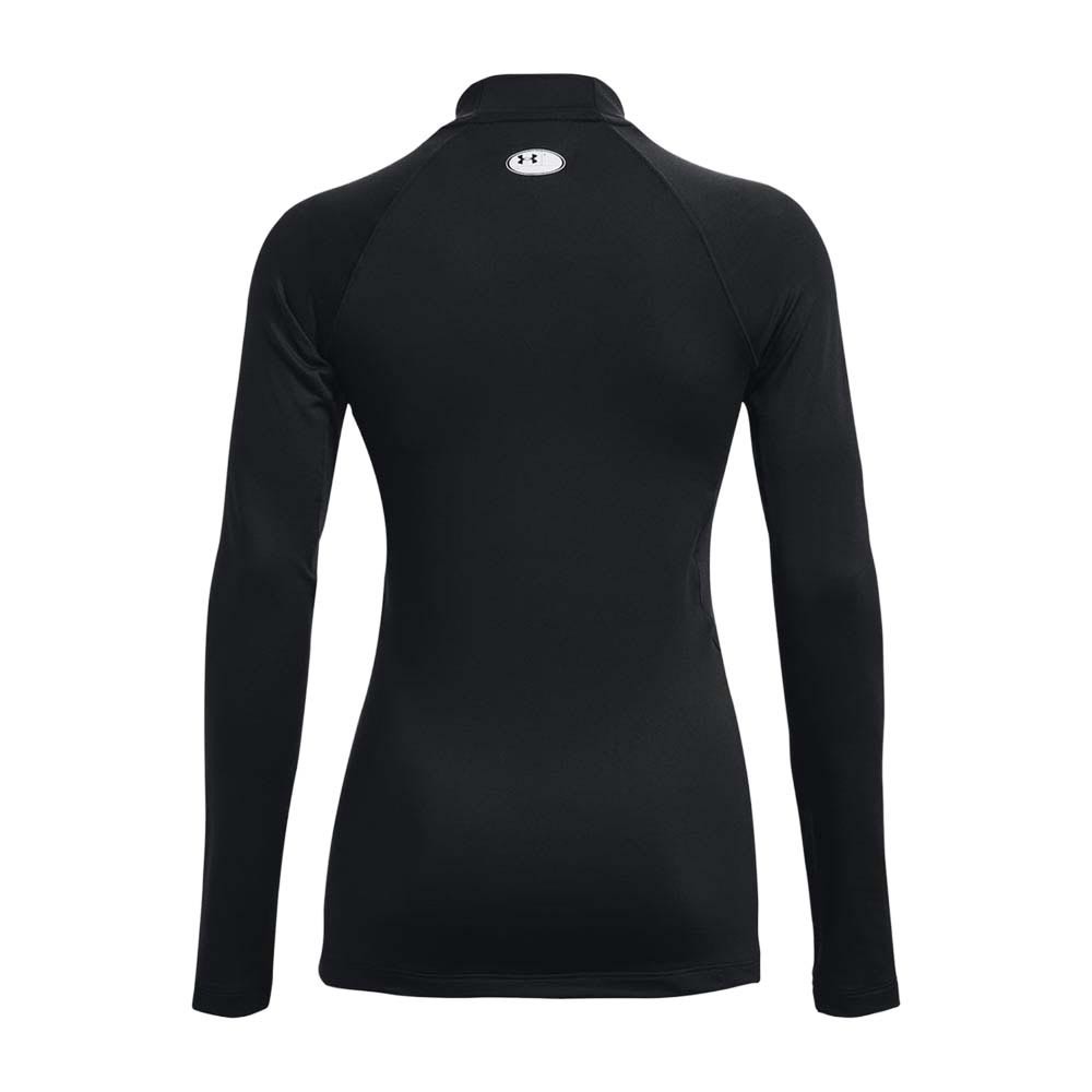 Under Armour Maglia Running Collo Comp Coldgear Nero Donna