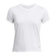 Under Armour Maglia Running Launch Bianco Donna